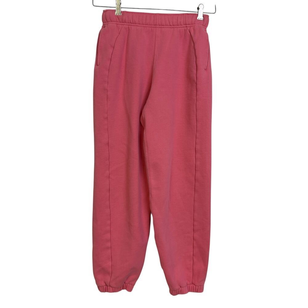 Lululemon Scuba Mid Rise Jogger Pants Size XXS Womens Pink Athleisure Lounge Jog